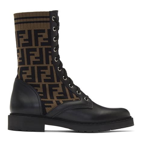 fendi noots|Fendi military boots.